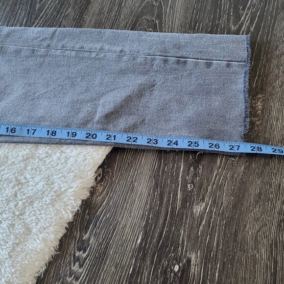 Hudson Heidi High Rise Straight Jeans in Foggy Night Sz 29 - Picture 8 of 11